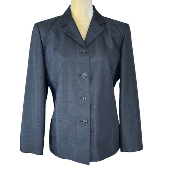 LARRY LEVINE Women Suits jacket lined light blazer Size 10 - Picture 13 of 13